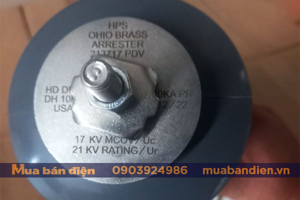 LA - Chống Sét Van Trung Thế OHIO BRASS 18kV 10kA