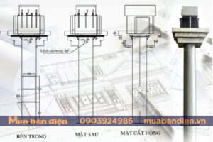 Trụ Thép - Trụ Đỡ Máy Biến Áp Dầu Dạng Tròn