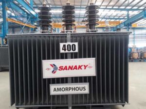 Máy Biến Áp Dầu 3 Pha SANAKY 400kVA 22/0.4kV AMORPHOUS