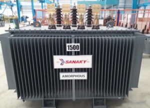 Máy Biến Áp Dầu 3 Pha SANAKY 1.500kVA 22/0.4kV AMORPHOUS