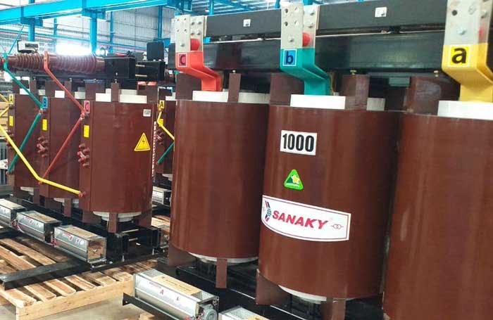 Giá Máy Biến Áp Khô SANAKY 1000kVA 22/0.4kV