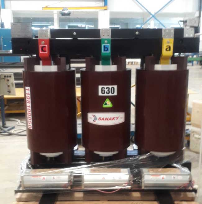 Giá Máy Biến Áp Khô SANAKY 630kVA 22/0.4kV