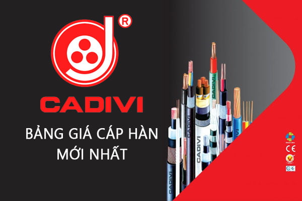 Bảng Giá Cáp Cadivi