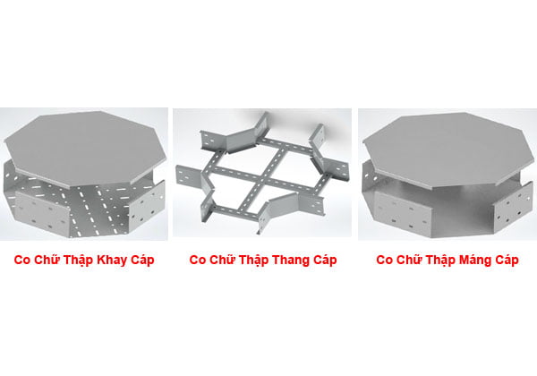 Co Chữ Thập Thang Cáp - Co Chữ Thập Mang Cáp - Co Chữ Thập Khay Cáp