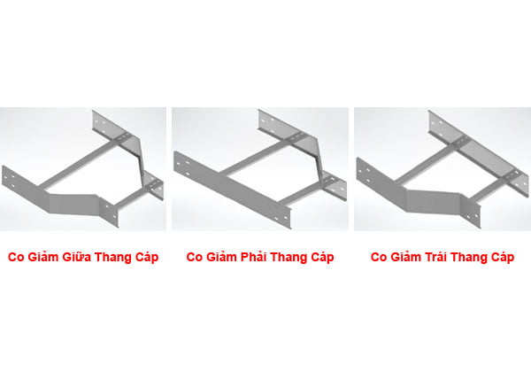 Co Giảm Giữa Thang Cáp - Co Giảm Trái Thang Cáp - Co Giảm Phải Thang Cáp