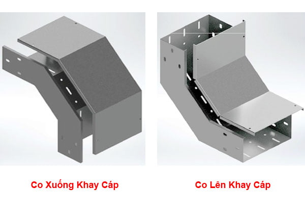 Co Lên Khay Cáp - Co Xuống Khay Cáp