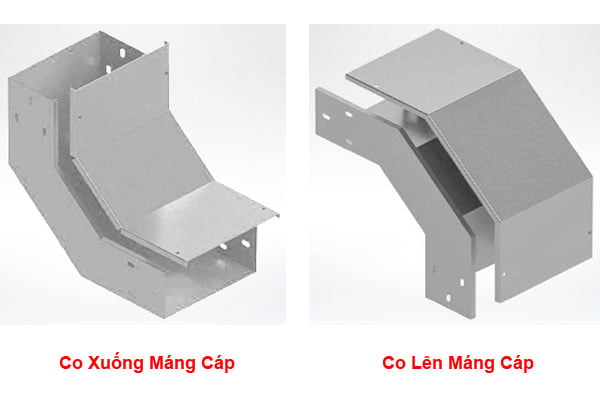 Co Lên Máng Cáp - Co Xuống Máng Cáp