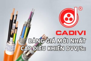 Bảng Giá Cáp Điều Khiển Cadivi DVV/Sc Mới Nhất