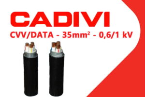 Giá Cáp Hạ Thế CADIVI CVV-DATA 35mm2 - 0,6/1 kV - Cáp Ngầm Hạ Thế