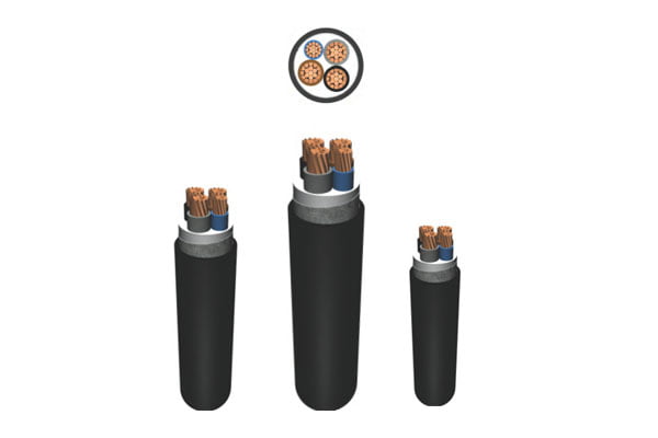 Cáp Ngầm CVV/DSTA - CXV/DSTA 3 Lõi + Trung Tính Cách Điện PVC - Giáp Băng Thép