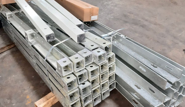 Đà Sắt, Xà, Đà Đa Năng V75x8x2400 (4 Ốp) Và Thanh Chống