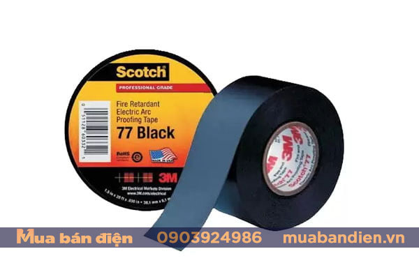 Băng Keo Điện Chống Cháy 3M - Scotch 77 [Catalogue và Bảng Giá]