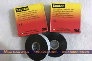 Băng Keo Cách Điện Bán Dẫn Scotch 13 - 3M [Chiết Khấu Cao]