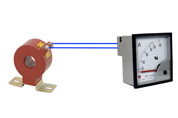 Lắp đặt biến dòng và đo lường ampe