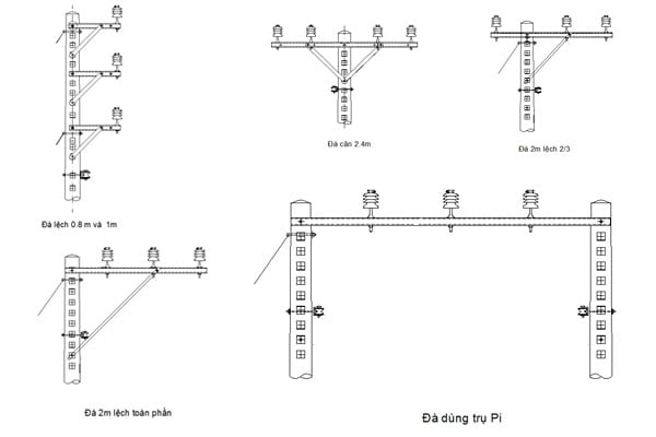 Bản vẽ các loại đà composite