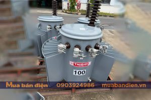 [Cập Nhật Giá Thibidi] Máy Biến Áp Dầu 1 Pha 100kVA - QĐ 2608 EVN SPC