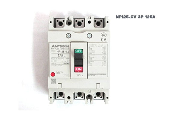 [Báo Giá] NF125-CV 3P 125A 10kA | Aptomat Khối MCCB Mitsubishi
