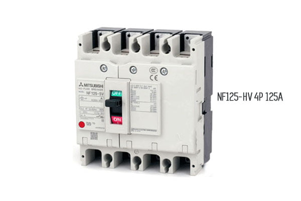 [Báo Giá] Aptomat MCCB Mitsubishi NF125-HV 4P 125A 50kA