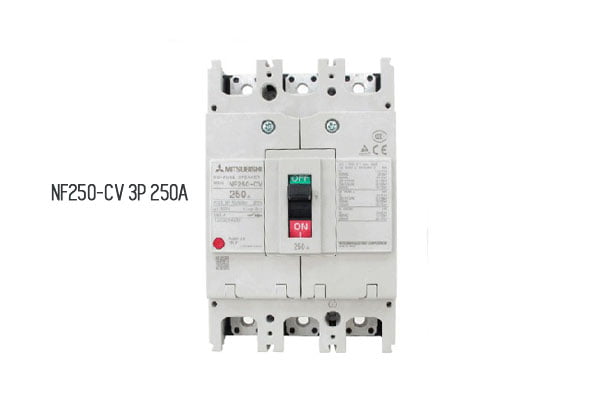 [Báo Giá] NF250-CV 3P 250A 25kA | Aptomat MCCB Mitsubishi