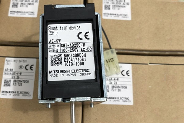 [Bảng Giá] SHT-AD250-W Cuộn Cắt Shuntrip 100-250VAC | Phụ Kiện ACB Mitsubishi
