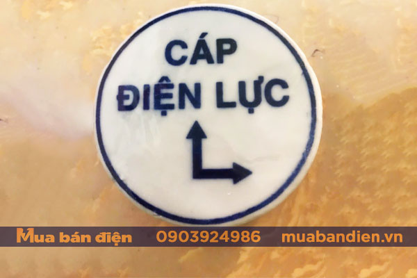 Báo Giá Mốc Sứ Báo Hiệu Cáp Ngầm Mũi Tên Góc (Giá Tốt)