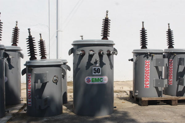 Máy biến áp 1 pha 50kVA - Máy biến áp EMC Cơ điện Thủ Đức