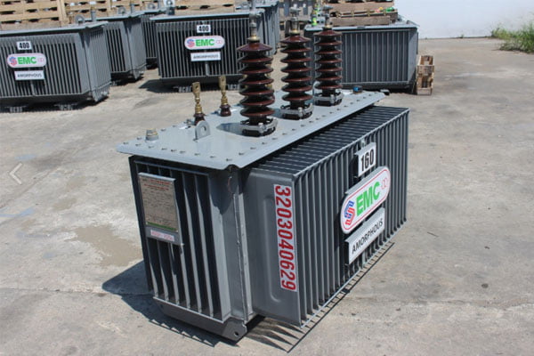 Máy biến áp Amorphous 3 pha 160kVA hãng EMC - Cơ điện Thủ Đức