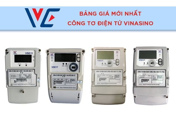 Bảng Giá Công Tơ Điện Tử Vinasino - Chiết Khấu Hấp Dẫn