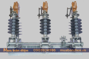 Cầu dao phụ tải LBS Vina Electric cắt đứng ngoài trời