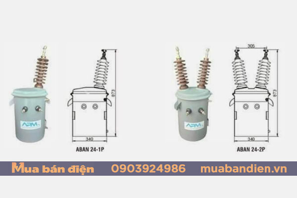 Biến Điện Áp Cấp Nguồn APM Loại Ngâm Dầu Sử Dụng Ngoài Trời