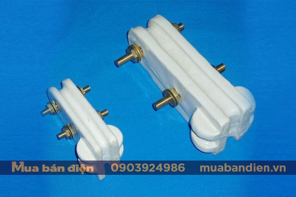 Cầu chì cá sứ trắng