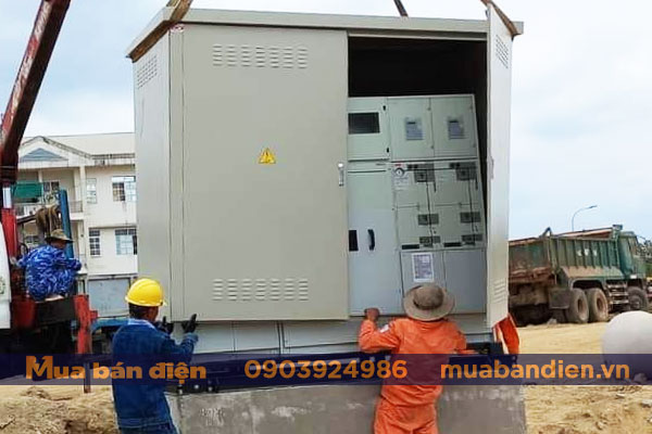 Lắp đặt vỏ tủ điện RMU ABB Safeplus