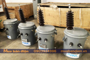 Máy biến áp cấp nguồn APM loại 1 pha 1 sứ