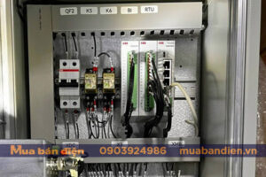 RTU 530 ABB lắp đặt trong tủ điều khiển xa