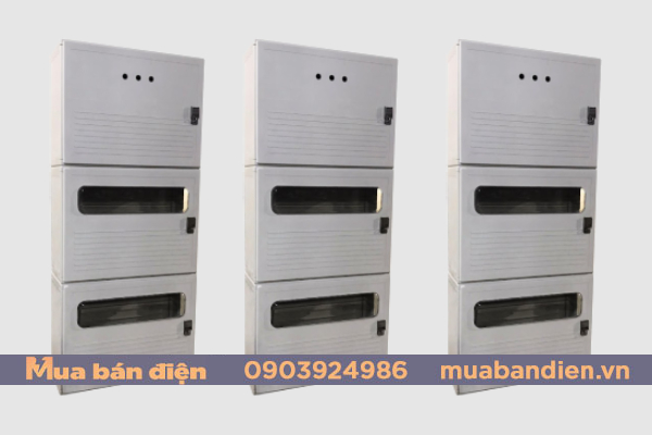 Tủ module chung cư Composite 9 điện kế