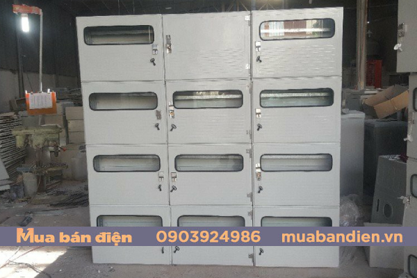 Vỏ tủ điện chung cư nhựa composite