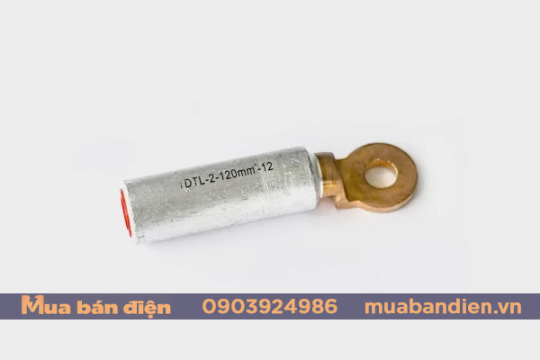 Đầu cos đồng nhôm DTL-2-120