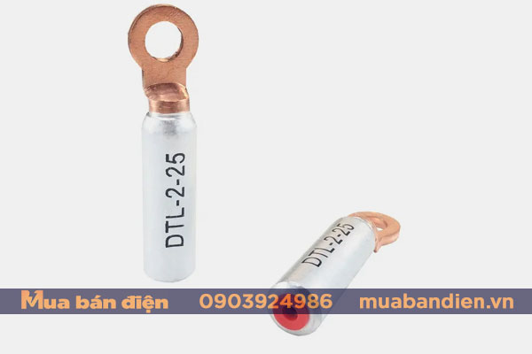 Đầu cos đồng nhôm DTL-2-25