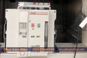 Lắp đặt máy cắt không khí ACB Mitsubishi AE4000-SWA