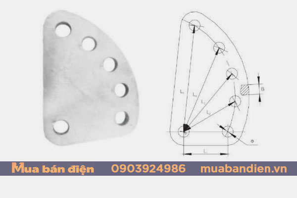 Bản vẽ cấu tạo Bản nối điều chỉnh