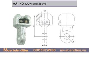 Bản vẽ cấu tạo mắt nối đơn
