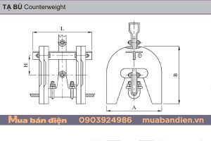 Bản vẽ cấu tạo tạ bù
