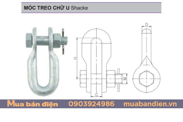 Bản vẽ Móc treo chữ U Shacker