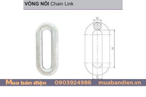 Bản vẽ vòng nối chuỗi cách điện