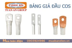 Bảng giá đầu cos Tuấn Ân