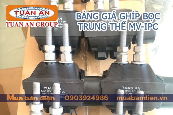 Bảng giá ghíp bọc trung thế Tuấn Ân