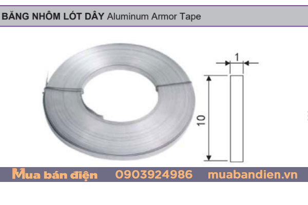 Băng nhôm lót dây