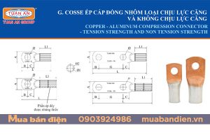 Đầu cốt đồng nhôm Tuấn Ân