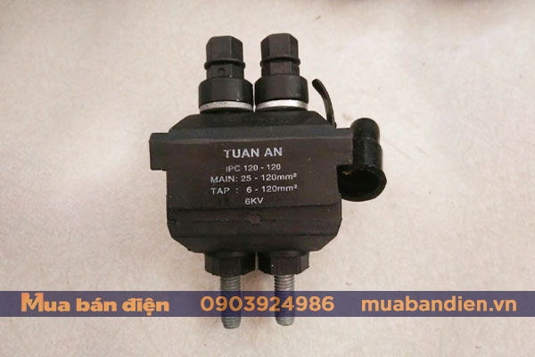 MV IPC 120-120 Kẹp nối dây cáp trung thế Tuấn Ân