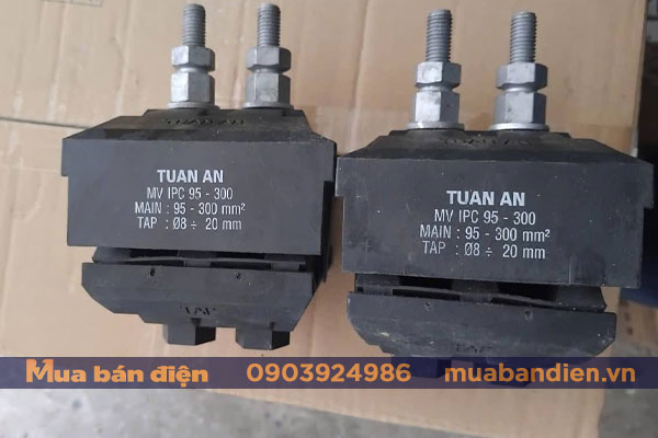 MV IPC 95-300 Kẹp IPC rẽ nhánh cáp bọc trung thế Tuấn Ân
